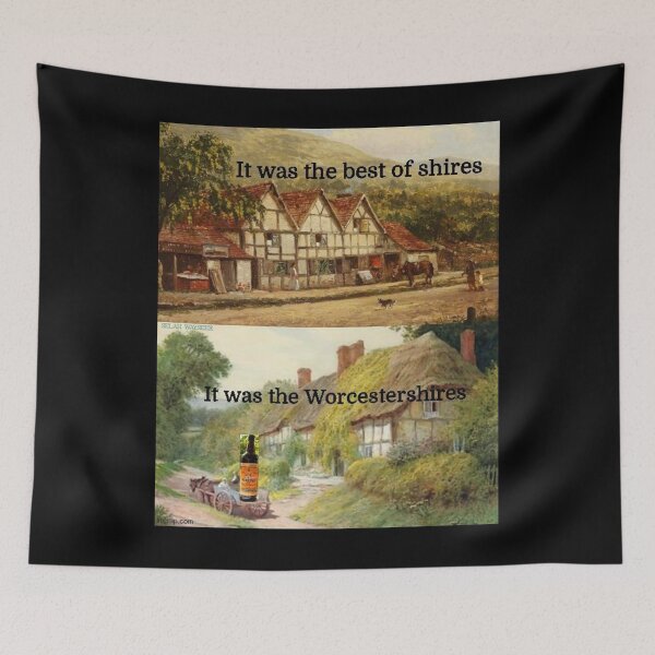 Item preview, It was the best of shires - Thanksgiving, Christmas And Birthday Party Gift Ideas for Classic Memes Lovers and Fans designed and sold by Memeing Everything.