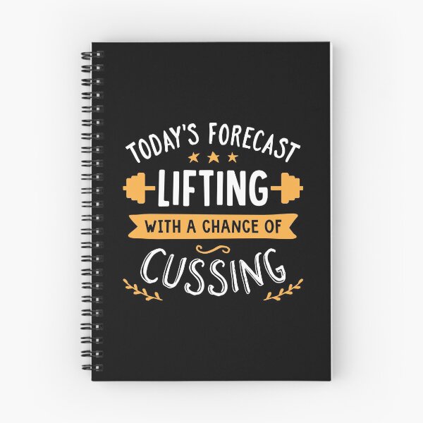 Item preview, Today's Forecast Lifting With A Chance Of Cussing designed and sold by Brogress Project.