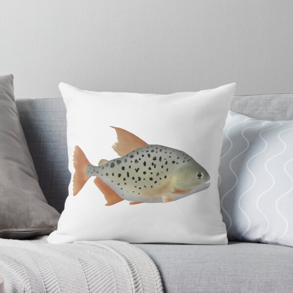 Item preview, Marbled Piranha designed and sold by fishfolkart.