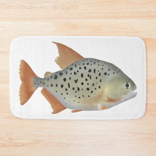 Item preview, Marbled Piranha designed and sold by fishfolkart.