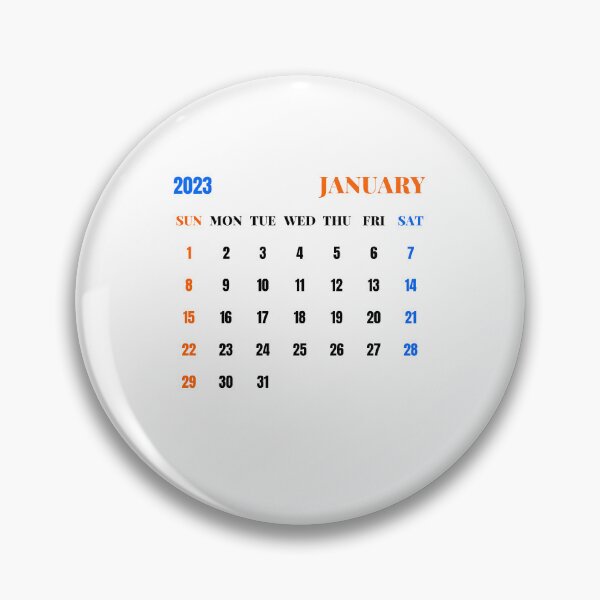 Item preview, January 2023 Calendar designed and sold by Binsagar.