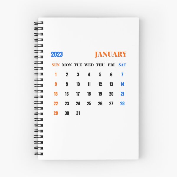 Item preview, January 2023 Calendar designed and sold by Binsagar.