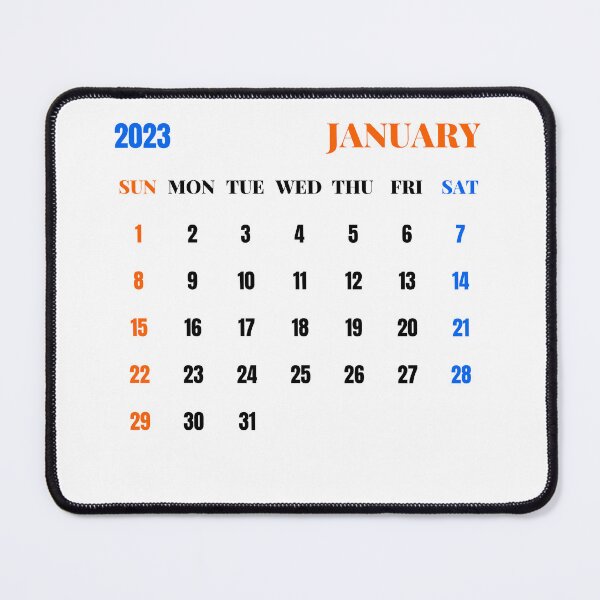Item preview, January 2023 Calendar designed and sold by Binsagar.