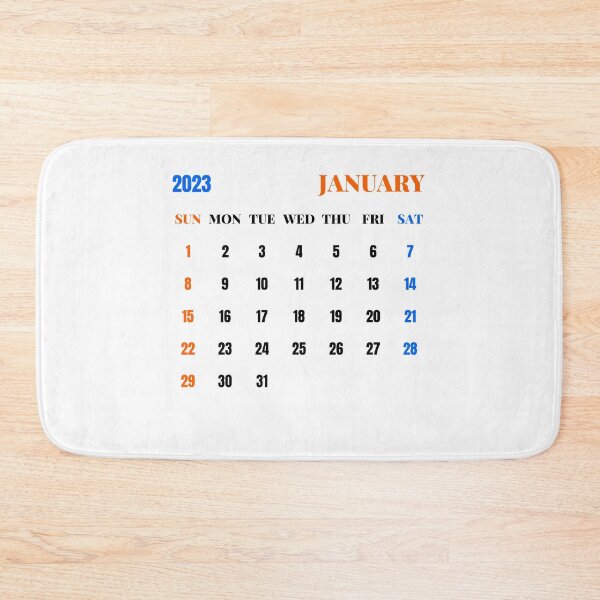 Item preview, January 2023 Calendar designed and sold by Binsagar.