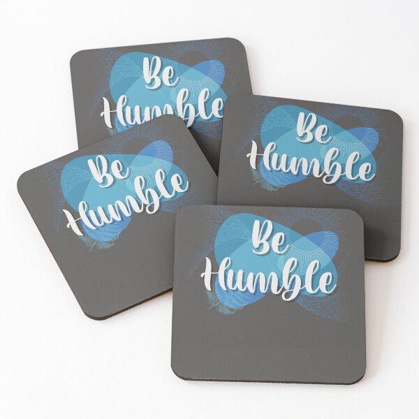 Item preview, Be humble blue designed and sold by TipTopTapo.