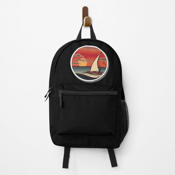 Vista previa del artículo con la obra «Velero, ocaso», diseñado y vendido por JandyDesign.