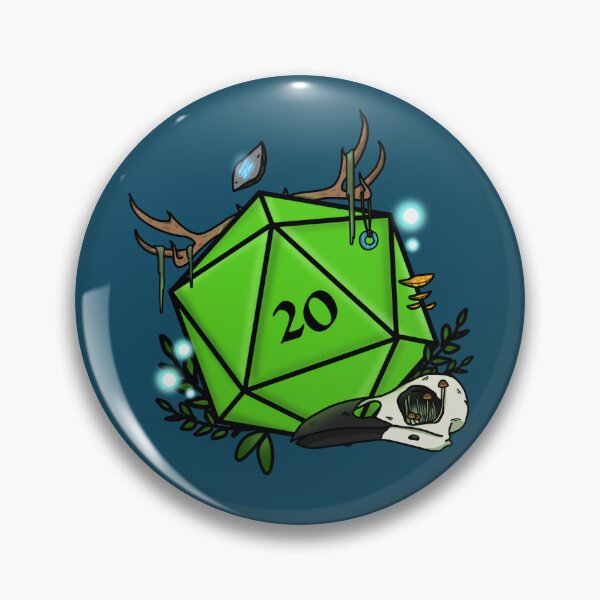 Item preview, Druid Dice designed and sold by kurako.