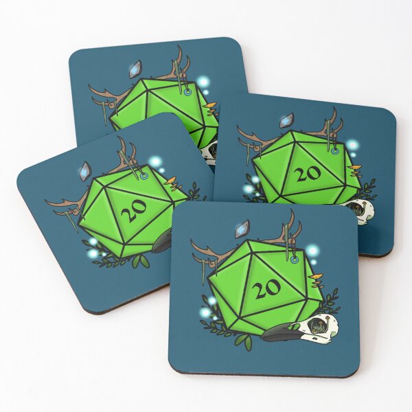 Item preview, Druid Dice designed and sold by kurako.