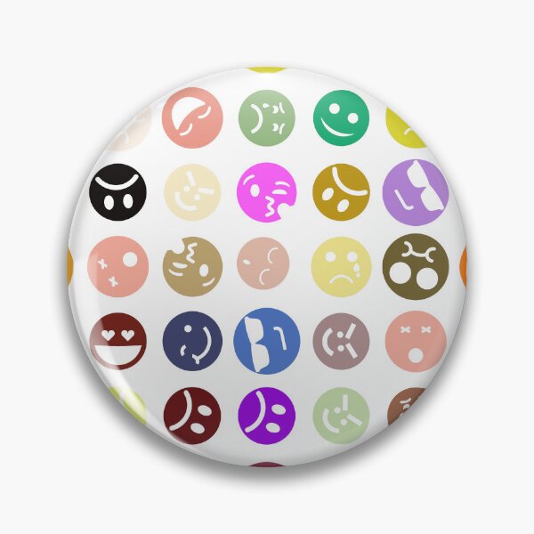Item preview, Emoji Funny Multi Color Face designed and sold by Pixel4Art.