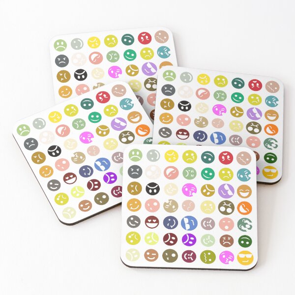 Item preview, Emoji Funny Multi Color Face designed and sold by Pixel4Art.