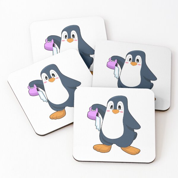 Item preview, Penguin Iced coffee designed and sold by Snabdesign84.