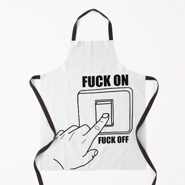 Item preview, Fuck ON Fuck OFF light switch stupid in Black designed and sold by Cavemen.