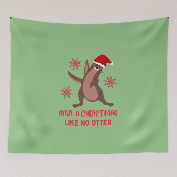 Item preview, Have a Christmas Like No Otter designed and sold by GasconyPassion.