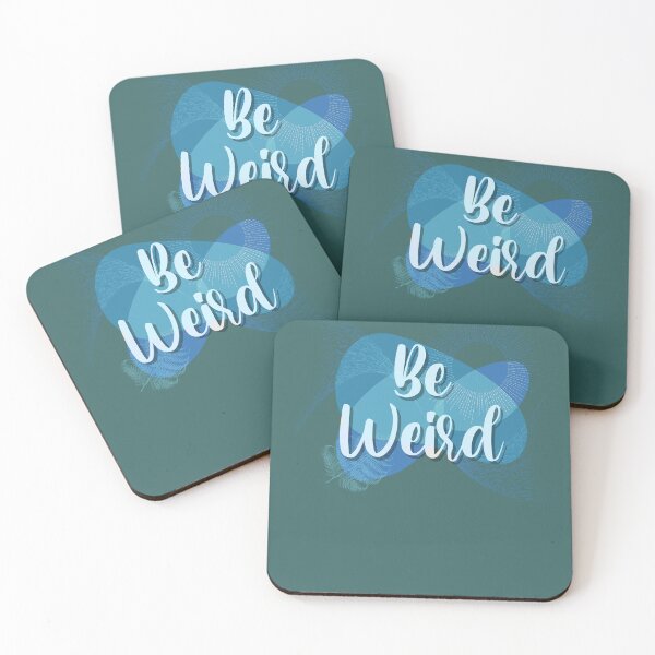 Item preview, Be weird mug designed and sold by TipTopTapo.