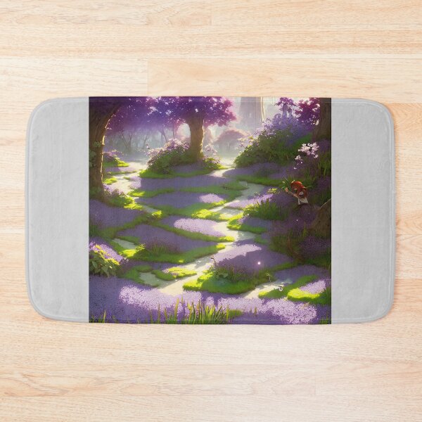 Item preview, February Violet Field designed and sold by FamiliarPufferfish.