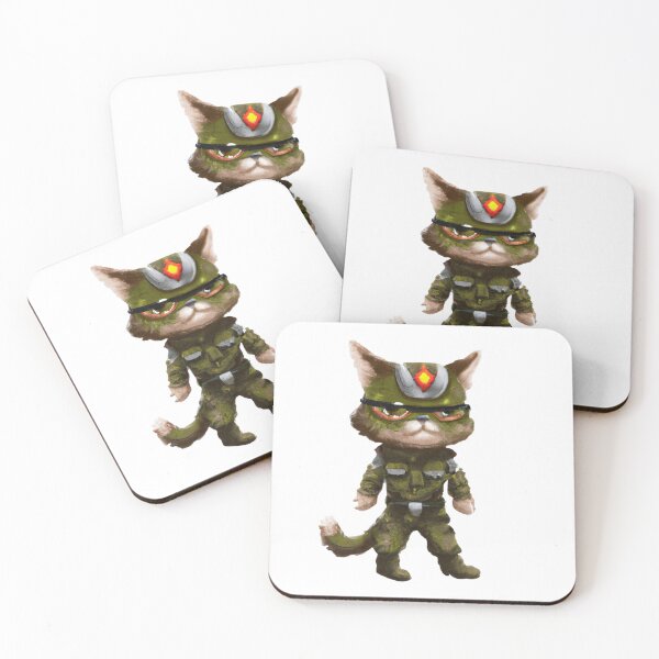 Item preview, Funny Soldier Cat in Uniform designed and sold by Pixelish.