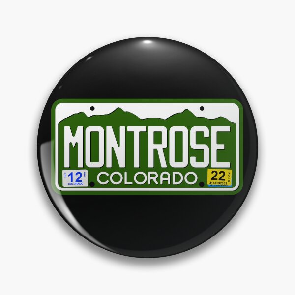 Item preview, Colorado License Plate - MONTROSE designed and sold by RonTo.