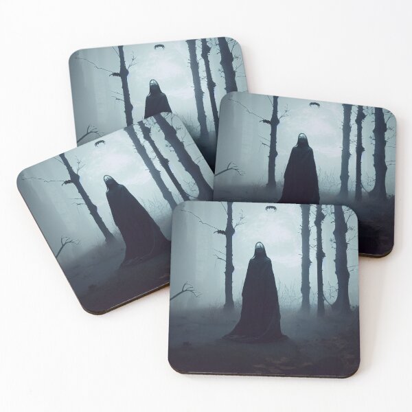 Item preview, Figure in the Woods Alone at Night designed and sold by a-isaac-art.