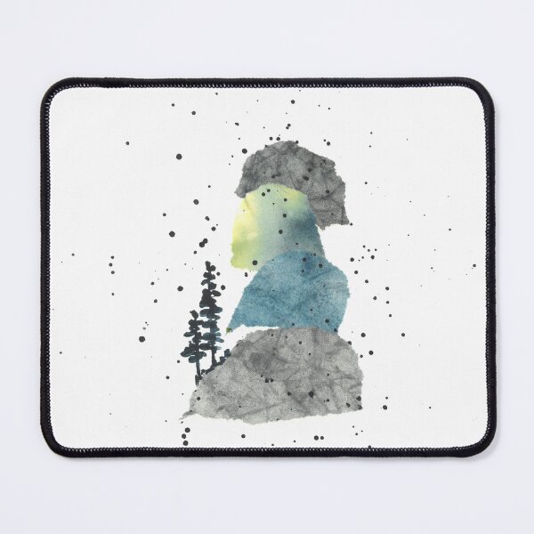 Item preview, Beutiful nature watercolor landscape, indigo, seascape designed and sold by anaozzart.