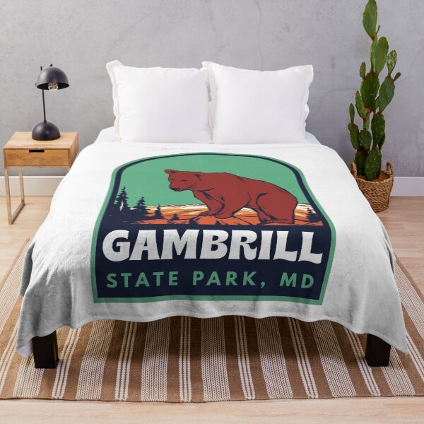 Item preview, Gambrill State Park Maryland Retro Bear designed and sold by HalpinDesign.