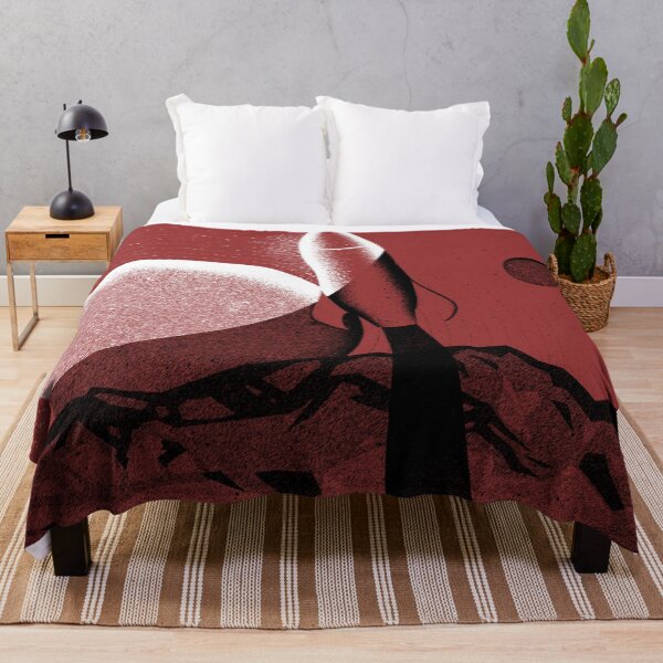 Item preview, Red and black retro futuristic Space dream designed and sold by Popalt.