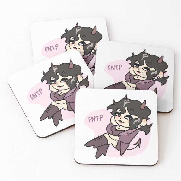 Item preview, MBTI poorly drawn : ENTP Sticker (other version) designed and sold by cryainer.