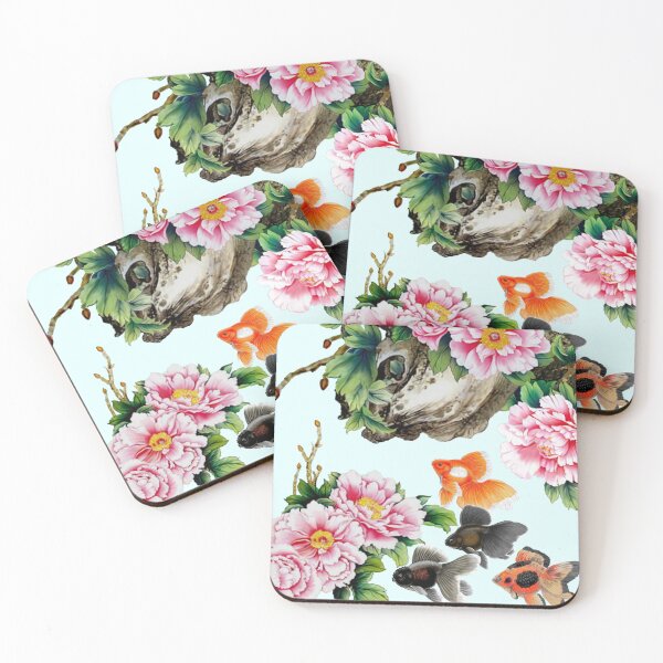 Item preview, Fancy Goldfish and Peonies designed and sold by Anthony Seeker.