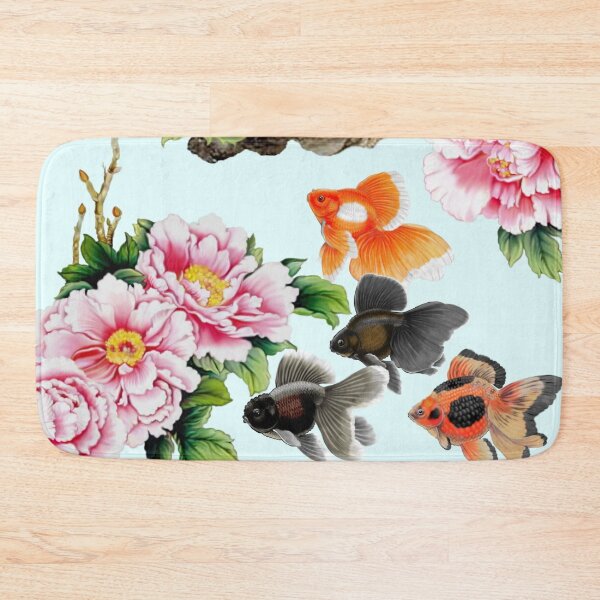Item preview, Fancy Goldfish and Peonies designed and sold by Anthony Seeker.