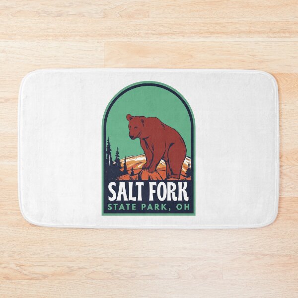 Item preview, Salt Fork State Park Ohio Retro Bear designed and sold by HalpinDesign.