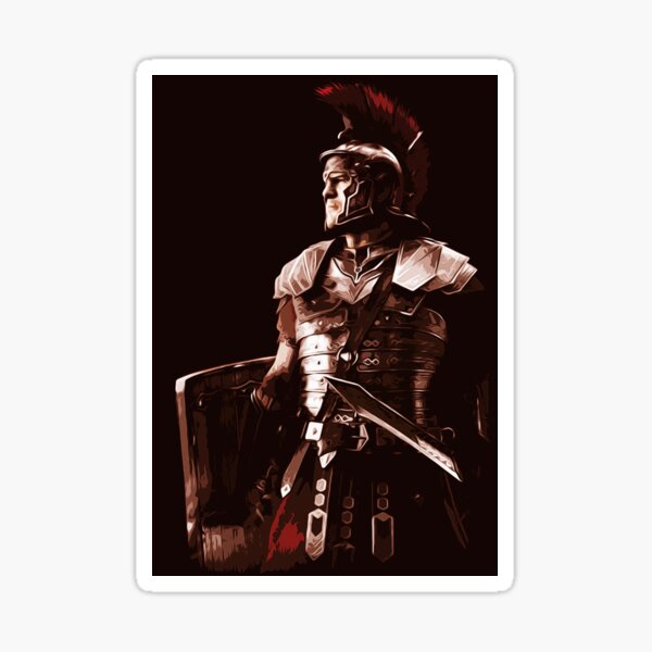 "Ancient Roman Centurion" Sticker by ErianAndre Redbubble