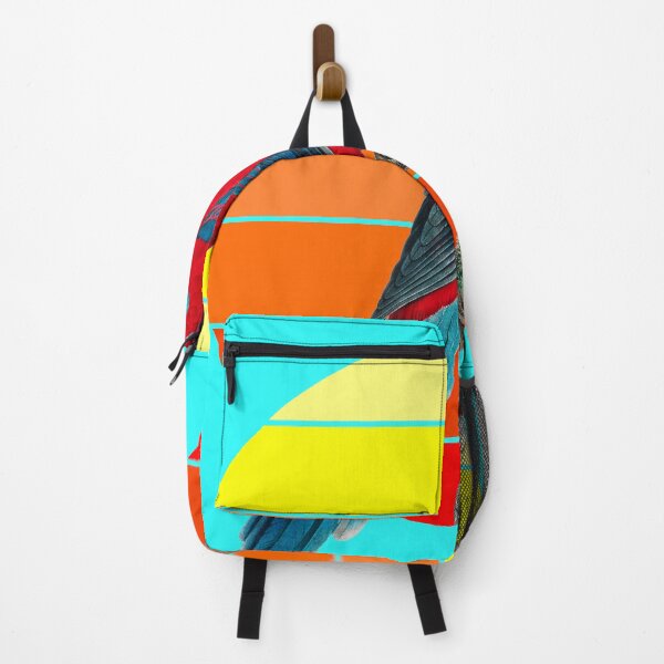 Item preview, Crimson Rosella retro sunset designed and sold by geoji.