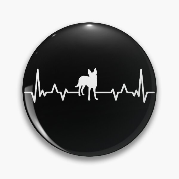 Item preview, Funny Carolina Dog Heartbeat designed and sold by shokA Design.