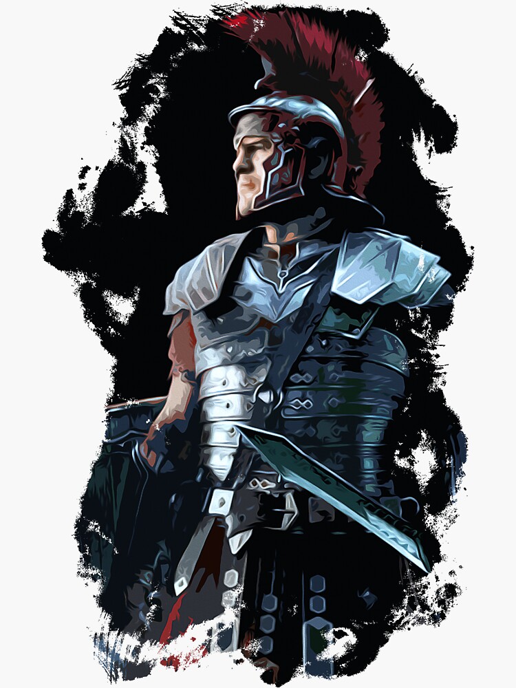 "Ancient Roman Centurion" Sticker by ErianAndre Redbubble