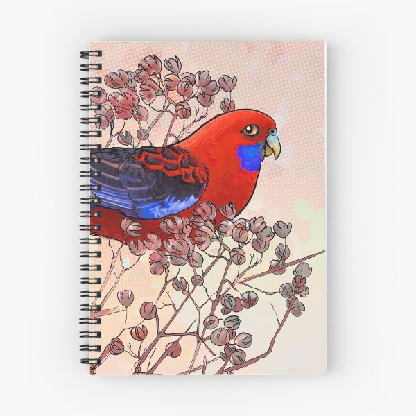 Artikelvorschau, Karmesinrote Rosella entworfen und verkauft von Guro Tolo.