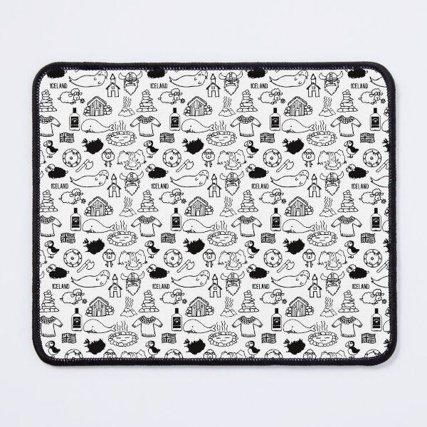 Item preview, Iceland doodles - Fun pattern with characters from everyday life in iceland! designed and sold by Loopyful Design.