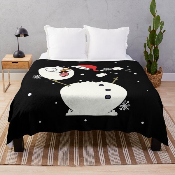 Artikelvorschau, Lustiger Schneemann mit Schnurrbart und Karotte entworfen und verkauft von Drake-Moon.