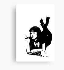 Pulp Fiction Mia Wallace Canvas Print