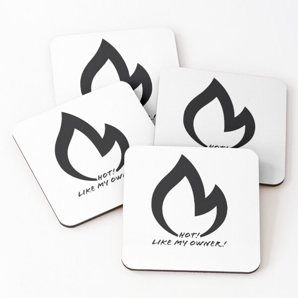 Item preview, Hot like the owner - fire flame sign designed and sold by Rz-Fz.