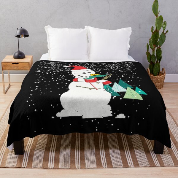 Artikelvorschau, Lustiger Schneemann mit Schnurrbart und Karotte entworfen und verkauft von Drake-Moon.