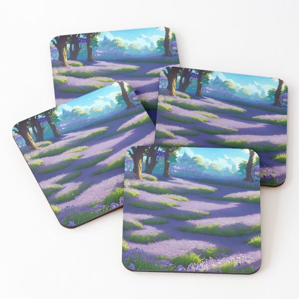 Item preview, Field of Violets for February designed and sold by FamiliarPufferfish.