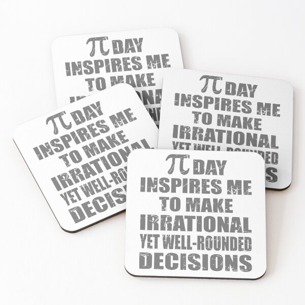 Item preview, Pi Day Inspires Me To Make Irrational Decisions Funny Math designed and sold by TravelScientist.