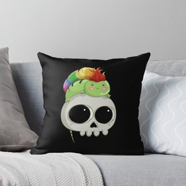 Item preview, Lizard with a rainbow mohawk sitting on a skull as a makeshift mohawk designed and sold by iduzarts.
