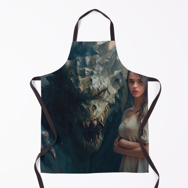 Artikelvorschau, Beautiful Girl with Pet Demon Digital Painting entworfen und verkauft von CodeAndColors.