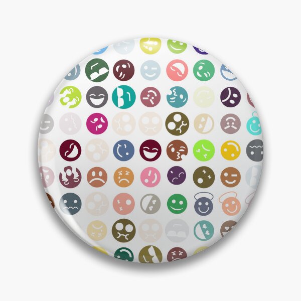 Item preview, Emoji Funny Multi Color Face designed and sold by Pixel4Art.