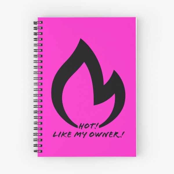 Item preview, Hot like the owner - fire flame sign designed and sold by Rz-Fz.
