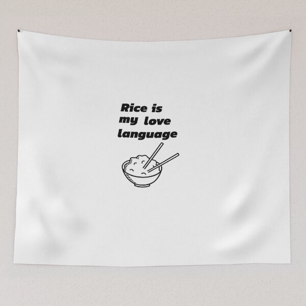 Artikelvorschau, Reis ist meine Liebessprache entworfen und verkauft von Top-artistO.