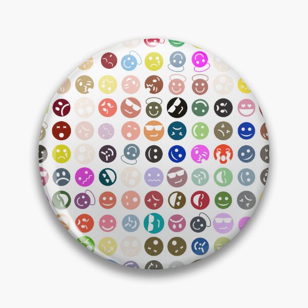 Item preview, Emoji Funny Multi Color Face designed and sold by Pixel4Art.