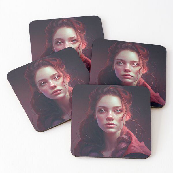 Item preview, Beautiful Surviver Woman Portrait Digital Painting designed and sold by CodeAndColors.