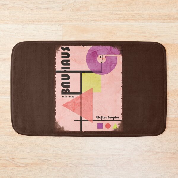 Item preview, Vintage Worn Out Bauhaus Minimalist Artwork Geometric Composition J original design designed and sold by paragonDesign28.