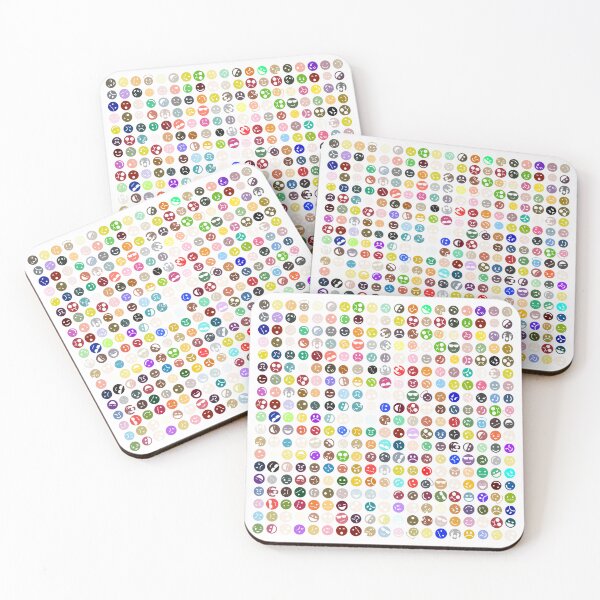 Item preview, Emoji Funny Multi Color Face designed and sold by Pixel4Art.